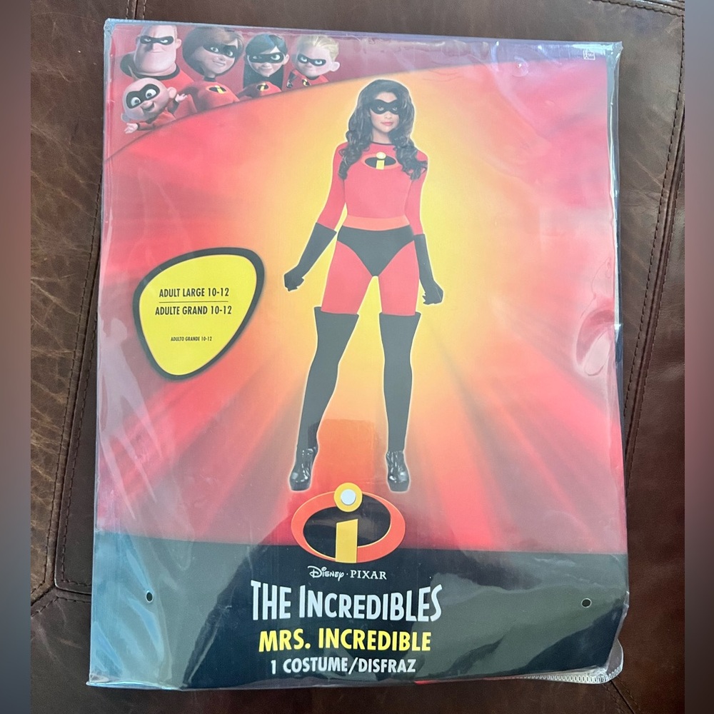 Mrs. Incredible costume, Size Large (10-12)
